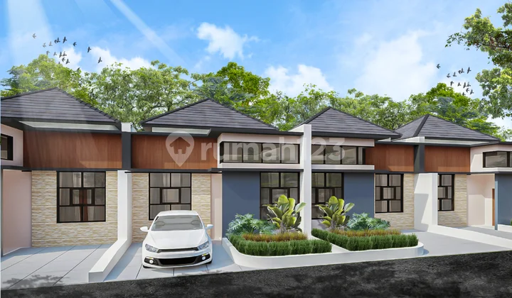 Dapat Cashback Angsuran, Rumah Baru Desain Modern di Lokasi Strategis 5 Menit ke Tol Cikampek, SHM di Perumahan