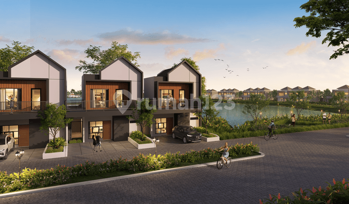 Rumah Investasi Minimalis Modern View Danau di Purwakarta