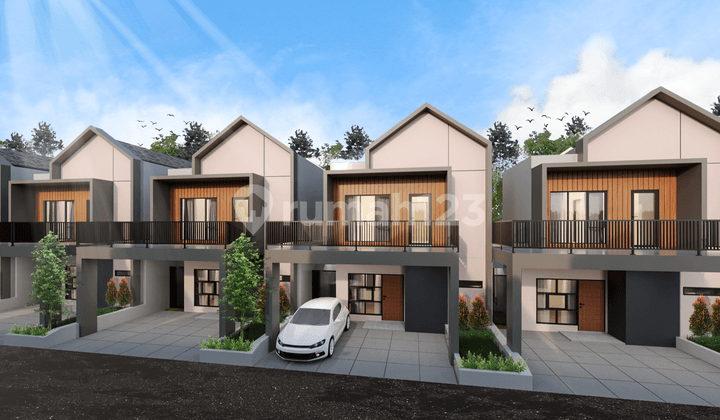 Rumah 2 Lantai Lokasi Strategis Hanya 5 Menit ke Tol Cikampek - Cashback Angsuran