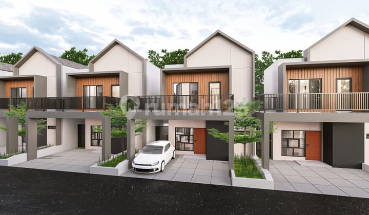 New Unit 2-Story House with Lake View, Strategic Location in Purwakarta.