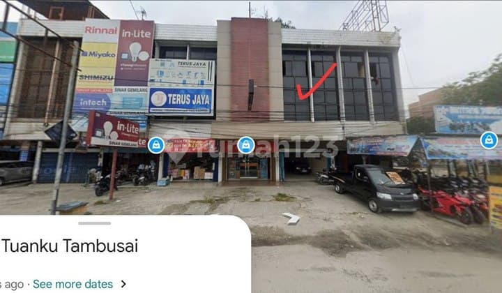 Dijual Ruko Pinggir Jalan Besar jl. Tuanku Tambusai / jl. Nangka - Pekanbaru