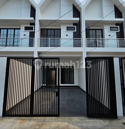 Rumah Baru 2 Lantai Siap Huni Meruya Jakarta Barat bisa KPR Dibantu