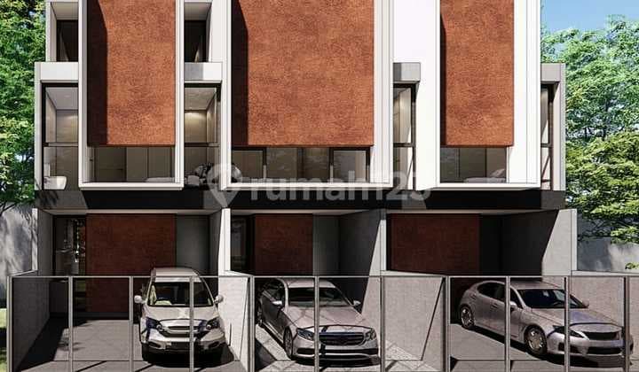 Dijual Brand New Rumah Baru di Taman Alfa Indah Jakarta Barat 3 Lantai Minimalis Modern Siap Huni Town House Alfa