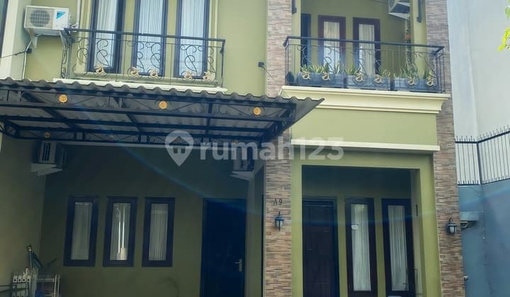 Quick Sale House in Cluster Flood-Free "Semi Furnished" Ready to Live In Near Toll Andara & Brigif Safe & Comfortable Area Ciganjur Jagakarsa South Jakarta