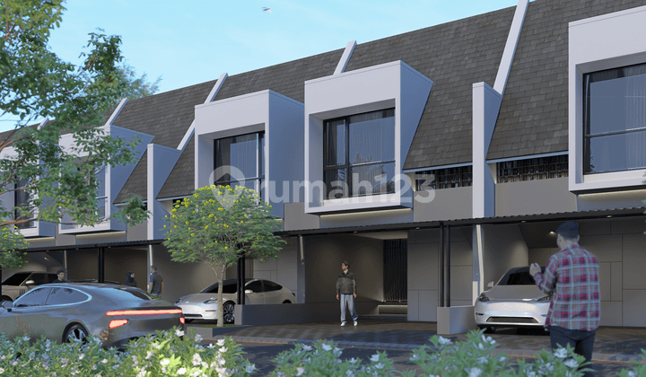 Tropical modern house with no down payment in Yogyakarta