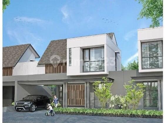 Modern house with mortgage available near Al Azhar International School Yogyakarta