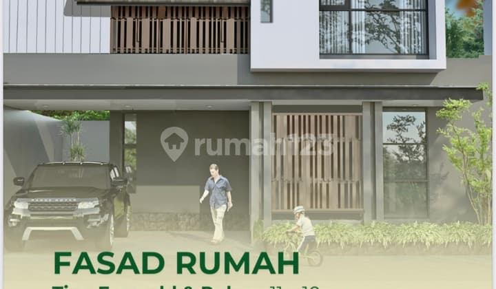 Modern house with SHM in Yogyakarta, traffic-free area