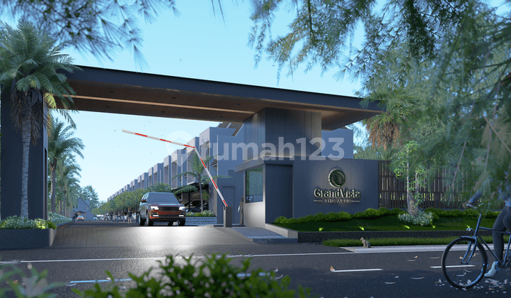 Rumah Modern 2 Lantai Free Furnished Dekat Sekolah Al Azhar