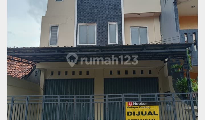 RUKO siap HUNI- KALIBARU TIMUR, SENEN, JAK PUS- LT.92,4, 3 Lt-SHM