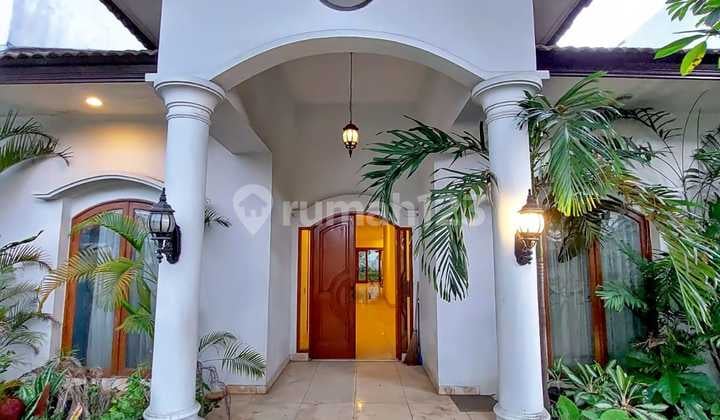 Rumah Hitung Tanah Hadap Timur Bebas Banjir Lokasi Kemang Barat