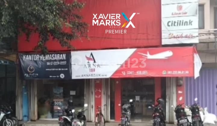 Ruko 2 Lantai Strategis Poros Jalan Soekarno Hatta Suhat Malang
