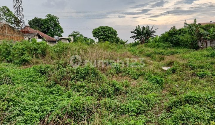 Tanah Kavling Tepi Jalan Raya Serang KM 14 Cikupa Tangerang