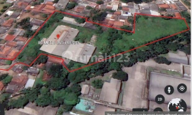 Ex Pabrik Hitung Tanah Jual/sewa Citeureup Bogor