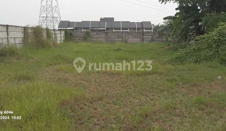 Tanah Pasar Kemis Ketos Kombo Sebelah Cluster Mbz Dekat Bumi Indah Dijual