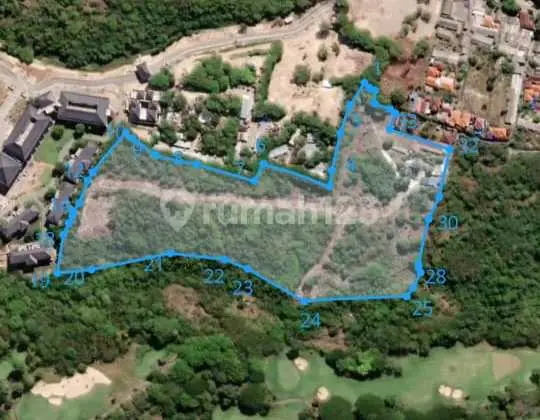 Disewakan - Tanah 4 Hektar di Kura Selatan, Bali (Dekat Renaissance Nusa Dua)