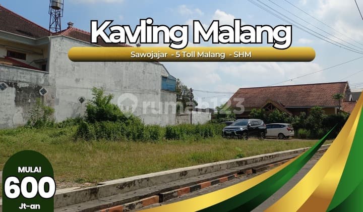 Tanah Strategis Tengah Kota Malang Dekat Stasiun Dan Exit Tol