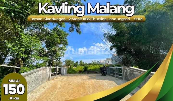 Tanah murah 150 jutaan malang lokasi strategis
