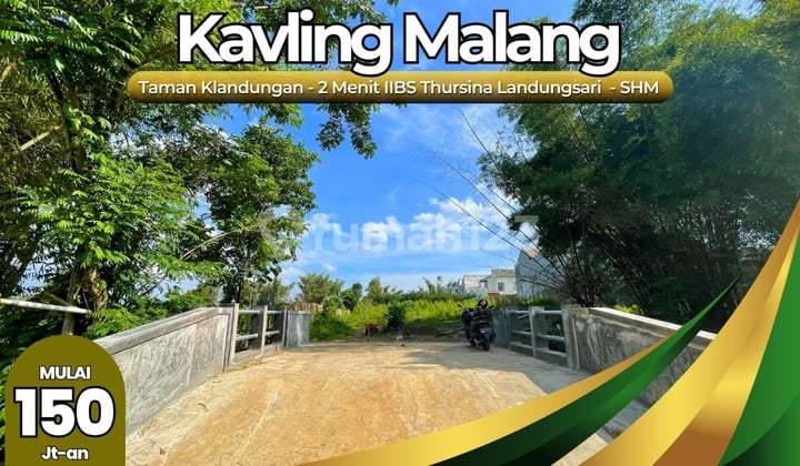 Cheap land 150 million strategic location Malang