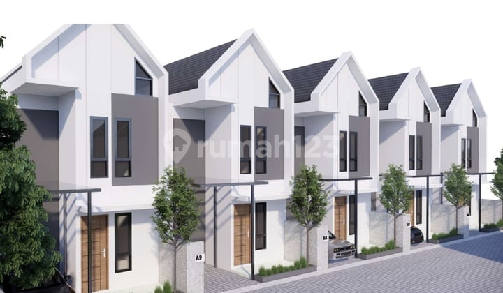 Rumah 2 Lantai Pinggir Jalan Di Bumiayu Malang