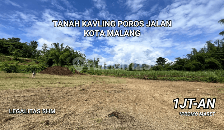 Tanah Kavling Poros Jalan Kota Malang Mulai 1Jutaan
