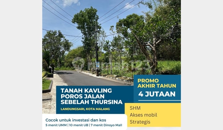 Land Promotion on Main Road Near Campus and International School