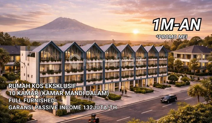 Cluster Rumah Kos Merjosari Malang Full Furnished