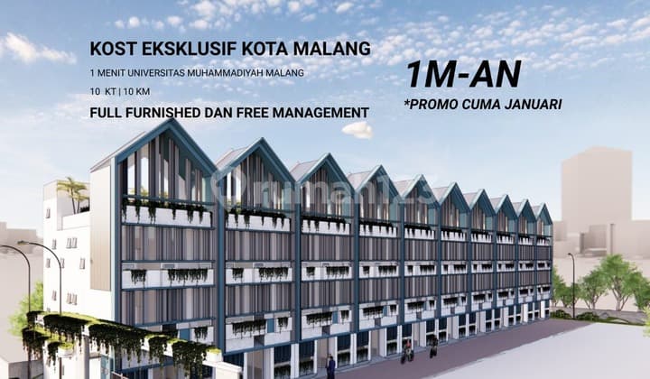 Rukos 10 Kamar Full Furnished Belakang Kampus Umm