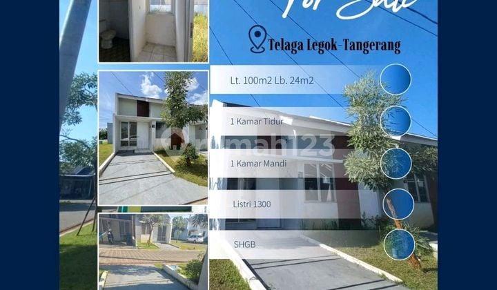Rumah Hook murah di Perum Telaga Legok Tangerang