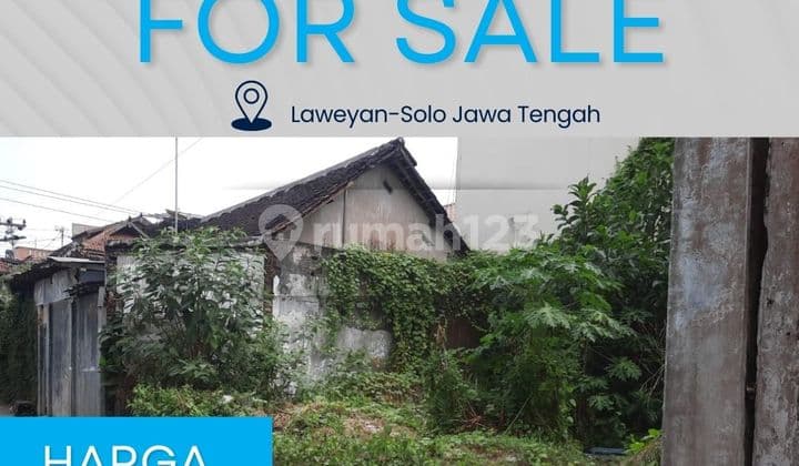 Dijual tanah di daerah Tirtosari Laweyan Solo Jawa Tengah