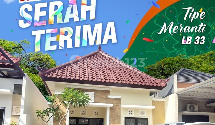 Rumah Tengah Kota Cluster Golden Sanur Dalam Greenwood Harga Murah