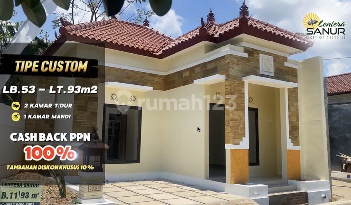 Rumah Desain Aesthetic Dan Modern Aksen Bali Yang Lokasi Strategis Di Pusat Kota Kabupaten Magetan