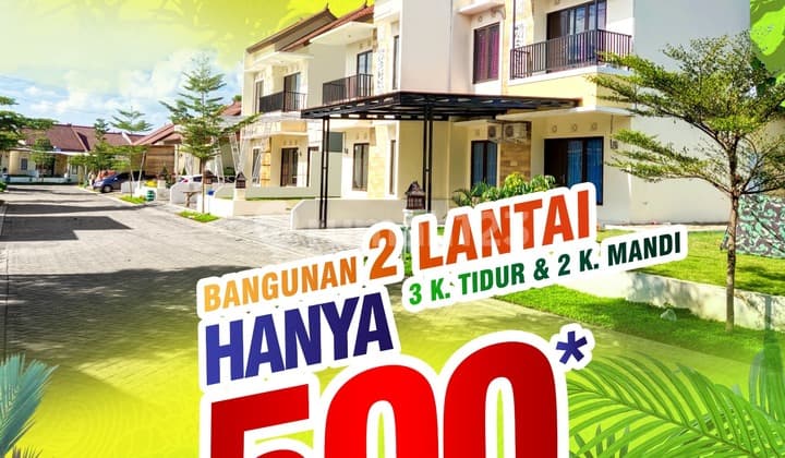 Rumah Murah 2 Lantai 500 Juta-an PERUMAHAN Taman Kayangan PROMO ALL IN 5JT