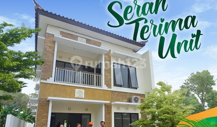 Rumah Tengah Kota Cluster Golden Sanur Dalam Greenwood Harga Murah
