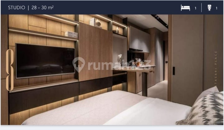 Ready-to-Live Furnished Apartment in Cilandak, South Jakarta