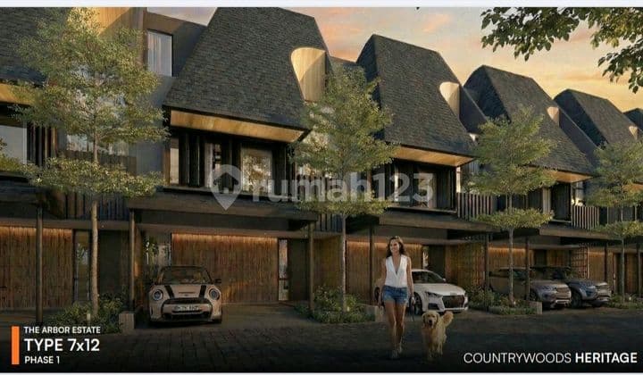 Ik Rumah 3 Lantai Pesan Bangun Baru 15 Menit ke Mal Bintaro Plaza