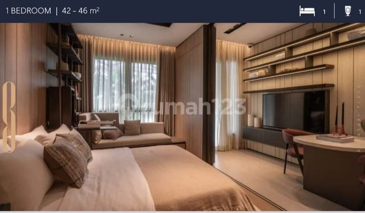 Ik Apartemen Siap Huni Dekat dengan Stasiun MRT Fatmawati