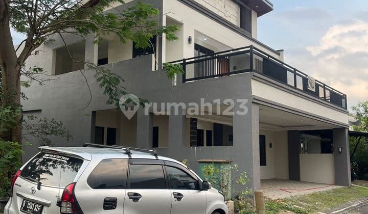 Rumah Modern Kontemporer The Icon Simplycity Bsd