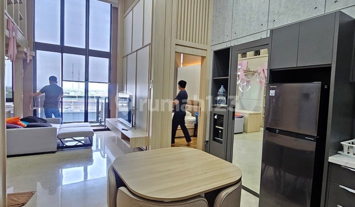 Dijual Cepat Apartemen Yukata 2 BR Alam Sutera Full furnish bagus tipe Mezanine