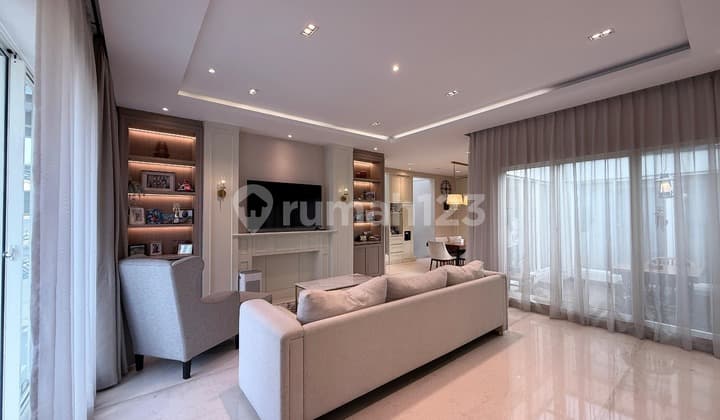 For Sale Luxury House Fully Furnished Hook Banci Front Park Cluster Mozart Gading Serpong