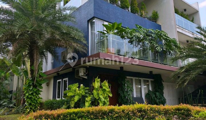 Dijual Rumah Hook Full Furnished Mewah Cluster Costarica Delatinos BSD City