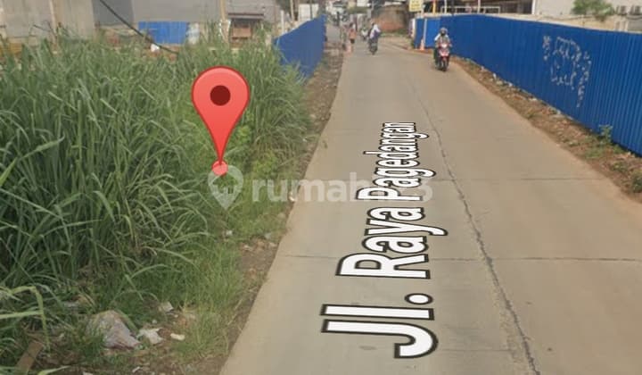 Dijual Tanah Pinggir Jalan Raya Pagedangan BSD - MS