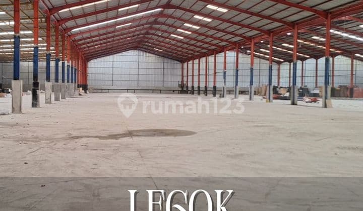 Disewakan Gudang Legok Luas 1,3 Ha Hanya 55Rb/M2/Bulan!! bisa Utk Produksi!! Cocok Utk Online, Expedisi, Pabrik, Rd