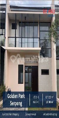 Dijual Cepat Rumah Baru Golden Park 3!! Strategis Asri Nyaman Bebas Banjir - Rumah 2 Lantai Hanya 1,45 Miliar!!