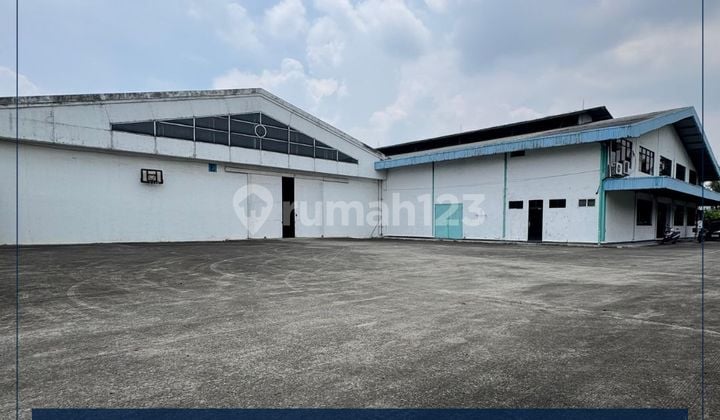 Dijual Pabrik Industri di Cikande Serang Luas 2,7 Ha Hanya 100 Miliar!! Luas Gudang 5800M2!! Zona Industri, Dekat Tol, Akses Container 40'!!