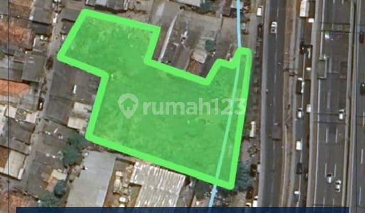 Disewakan Kavling Strategis Di Puri Kembangan Luas 2500m2 Hanya 950jt/thn!! Cocok Utk Perindustrian Dan Pergudangan!! Akses Container 40 Feet!! Jakbar