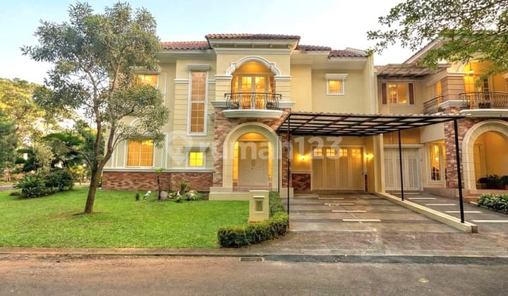 Dijual Rumah Hoek America Style The Green Monte Carlo BSD City