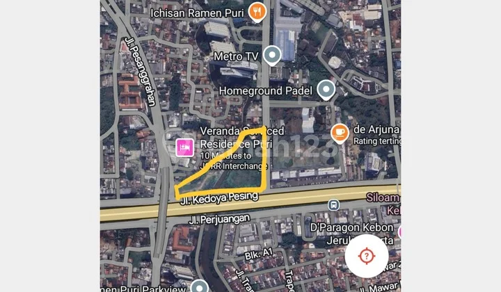 Dijual Tanah Kavling SHM di Kedoya Jakarta Barat Dijual Tanah Kavling SHM di Kedoya Jakarta Barat