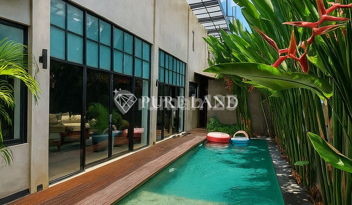 3Br Classy Loft Villa In Central Canggu