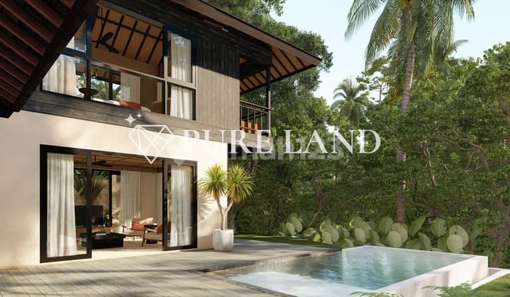 Villa Mewah dengan Pemandangan Sungai dan Hutan di Ubud