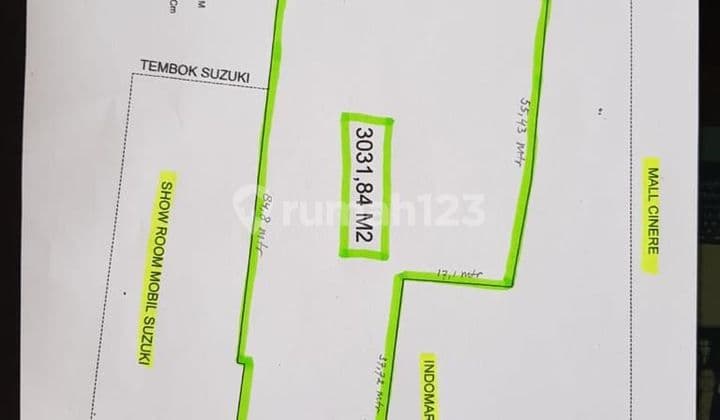 Di Jual Tanah Murah Dekat Mall Cinere Depok